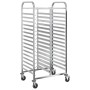Carro con bandejas y 32 contenedores GN 75x55x162,5 cm von , Küchen- und Speisewagen - Ref: Foro24-4108072, Preis: 256,01 €, ...