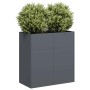 Jardinera de acero laminado en frío antracita 80x40x80 cm by , Pots and planters - Ref: Foro24-860712, Price: 128,08 €, Disco...