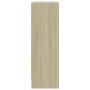 Estantería de madera contrachapada color roble 80x24x75 cm von , Bücherregale und Regale - Ref: Foro24-800894, Preis: 46,72 €...
