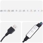 Mesilla de noche con luces LED roble artesanal 38x34x65 cm de , Mesitas de noche - Ref: Foro24-861309, Precio: 74,58 €, Descu...