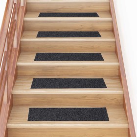 Alfombrillas escaleras autoadhesivas 30uds gris 76x20 cm von , Treppenmatten - Ref: Foro24-3365722, Preis: 52,60 €, Rabatt: %