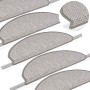 Alfombra autoadhesiva escalera sisal 30 uds 65x21x4 cm Platina by , Stair mats - Ref: Foro24-3365870, Price: 161,09 €, Discou...