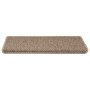 Alfombra autoadhesiva escalera sisal 30 uds 65x21x4 cm arena by , Stair mats - Ref: Foro24-3365891, Price: 207,83 €, Discount: %