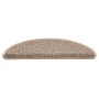 Alfombra autoadhesiva escalera sisal 30 uds beige oscuro by , Stair mats - Ref: Foro24-3365866, Price: 135,69 €, Discount: %