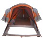 Tienda de campaña familiar túnel 8 personas impermeable naranja by , tents - Ref: Foro24-4009554, Price: 232,05 €, Discount: %