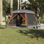 Tienda de campaña familiar 6 personas impermeable gris naranja by , tents - Ref: Foro24-4009568, Price: 174,37 €, Discount: %