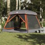 Tienda de campaña familiar 6 personas impermeable gris naranja by , tents - Ref: Foro24-4009568, Price: 174,37 €, Discount: %