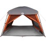 Tienda de campaña familiar 6 personas impermeable gris naranja by , tents - Ref: Foro24-4009568, Price: 174,37 €, Discount: %