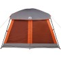 Tienda de campaña familiar 6 personas impermeable gris naranja by , tents - Ref: Foro24-4009568, Price: 174,37 €, Discount: %