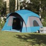 Tienda de campaña familiar para 6 personas impermeable azul de , Tiendas de campaña - Ref: Foro24-4009556, Precio: 167,89 €