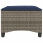 Taburetes de jardín con cojines 2 uds gris 55x55x36 cm von , Hocker für den Außenbereich - Ref: Foro24-4108252, Preis: 126,65...