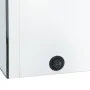 Mueble de baño con espejo LED blanco brillante 89x14x62 cm de vidaXL, Tocadores de baño - Ref: Foro24-326531, Precio: 132,42 ...