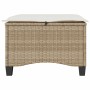 Taburetes de jardín con cojines 2 uds beige 55x55x36 cm von , Hocker für den Außenbereich - Ref: Foro24-4108250, Preis: 115,2...
