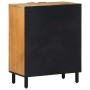 Aparador marrón 60x33x75 cm madera maciza mango de , Almacenamiento para CD y DVD - Ref: Foro24-4017746, Precio: 159,05 €, De...