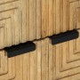 Aparador marrón 60x33x75 cm madera maciza mango de , Almacenamiento para CD y DVD - Ref: Foro24-4017746, Precio: 159,05 €, De...