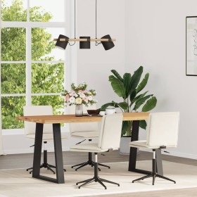 Sillas de comedor 4 unidades terciopelo crema von , Essstühle - Ref: Foro24-3315646, Preis: 223,08 €, Rabatt: %