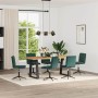 Sillas de comedor 6 unidades terciopelo verde oscuro by , dining chairs - Ref: Foro24-3315699, Price: 335,64 €, Discount: %
