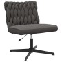 Silla de oficina giratoria imitación lana rizada gris oscuro de , Sillas - Ref: Foro24-4105398, Precio: 98,17 €