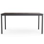 Mesa Keter Signature Porto 160 cm - Nogal y acero negro by , Garden tables - Ref: Foro24-447623, Price: 187,33 €, Discount: %
