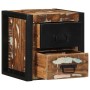 Mesilla de noche multicolor 40x35x40 cm madera maciza reciclada de , Mesitas de noche - Ref: Foro24-4015954, Precio: 89,99 €,...