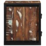 Mesilla de noche multicolor 40x35x40 cm madera maciza reciclada de , Mesitas de noche - Ref: Foro24-4015954, Precio: 89,99 €,...