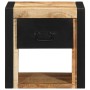 Mesita de noche madera maciza de mango 40x35x40 cm de , Mesitas de noche - Ref: Foro24-4015949, Precio: 73,17 €, Descuento: %