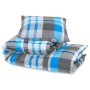 Juego de funda nórdica algodón azul y gris 260x240 cm von , Bettbezüge - Ref: Foro24-136068, Preis: 33,11 €, Rabatt: %
