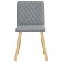 Sillas de comedor 6 unidades de tela gris claro von , Essstühle - Ref: Foro24-3315491, Preis: 297,73 €, Rabatt: %
