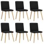 Sillas de comedor giratorias 6 unidades tela negras von , Essstühle - Ref: Foro24-3315493, Preis: 299,05 €, Rabatt: %