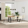 Sillas de comedor 6 unidades de terciopelo crema by , dining chairs - Ref: Foro24-3315535, Price: 252,71 €, Discount: %