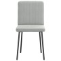 Sillas de comedor giratorias 6 uds terciopelo gris claro von , Essstühle - Ref: Foro24-3315556, Preis: 246,44 €, Rabatt: %