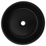Lavabo redondo de cerámica negro 42x12 cm von , Sinkt - Ref: Foro24-142736, Preis: 59,73 €, Rabatt: %