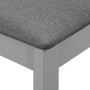 Sillas de comedor con cojines de madera maciza gris 2 unidades von , Essstühle - Ref: Foro24-247638, Preis: 123,77 €, Rabatt: %