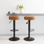 Taburetes de cocina 2 unidades terciopelo marrón von , Küchenhocker - Ref: Foro24-332993, Preis: 88,64 €, Rabatt: %