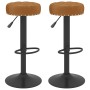Taburetes de cocina 2 unidades terciopelo marrón von , Küchenhocker - Ref: Foro24-332993, Preis: 88,64 €, Rabatt: %
