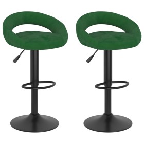 Taburetes de cocina 2 unidades terciopelo verde oscuro von , Küchenhocker - Ref: Foro24-333272, Preis: 112,63 €, Rabatt: %