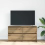 Mueble para TV madera de ingeniería roble artisan 100x35x54 cm de , Muebles TV - Ref: Foro24-861804, Precio: 100,68 €, Descue...