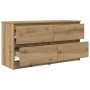 Mueble para TV madera de ingeniería roble artisan 100x35x54 cm de , Muebles TV - Ref: Foro24-861804, Precio: 100,68 €, Descue...