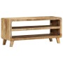 Mueble de TV madera maciza de mango rugosa 105x46x32 cm by , CD and DVD storage - Ref: Foro24-4104523, Price: 201,53 €, Disco...