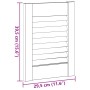 Puerta de armario de lamas madera de pino maciza 39,5x29,5 cm von , Schranktüren - Ref: Foro24-4015885, Preis: 20,70 €, Rabat...