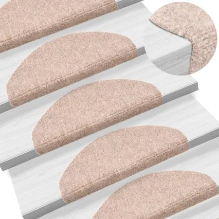 Selbstklebende Stufenmatte 10 Stück 65x21x4 cm braun von vidaXL, Treppenmatten - Ref: Foro24-149699, Preis: 28,01 €, Rabatt: %