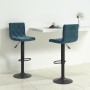 Taburetes de cocina 2 unidades terciopelo azul von , Küchenhocker - Ref: Foro24-333735, Preis: 127,36 €, Rabatt: %
