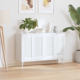 Puerta de armario de lamas 4 uds blanco 61,5x29,5 cm von , Schranktüren - Ref: Foro24-4015902, Preis: 65,56 €, Rabatt: %