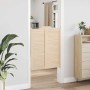 Puertas batientes diseño de lamas 2 par 100x80cm madera pino von , Türen für zu Hause - Ref: Foro24-4107129, Preis: 95,17 €, ...