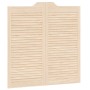 Puertas batientes diseño de lamas 1 par 100x100cm madera pino von , Türen für zu Hause - Ref: Foro24-4107134, Preis: 83,85 €,...