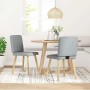 Sillas de comedor giratorias 2 unidades tela gris claro von , Essstühle - Ref: Foro24-4101174, Preis: 103,21 €, Rabatt: %