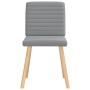 Sillas de comedor giratorias 2 unidades tela gris claro von , Essstühle - Ref: Foro24-4101174, Preis: 103,21 €, Rabatt: %