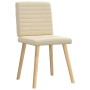 Sillas de comedor 2 unidades tela color crema von , Essstühle - Ref: Foro24-4101181, Preis: 103,21 €, Rabatt: %