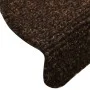 Self-adhesive stair mat 10 pcs 56x17x3 cm brown by vidaXL, Stair mats - Ref: Foro24-149689, Price: 23,24 €, Discount: %