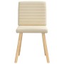 Sillas de comedor 2 unidades tela color crema von , Essstühle - Ref: Foro24-4101181, Preis: 103,21 €, Rabatt: %